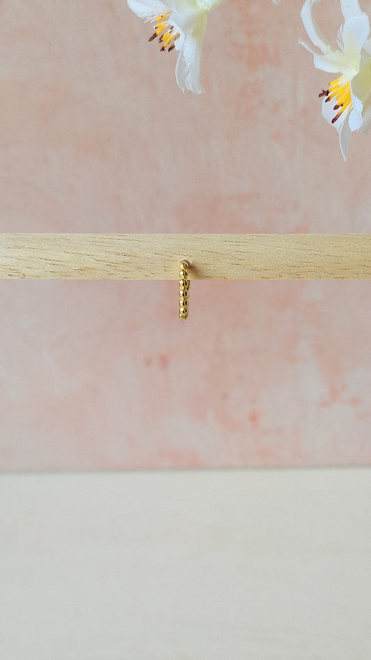 Hobble oorbel medium