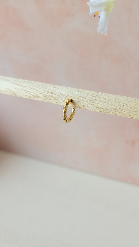 Hobble oorbel medium