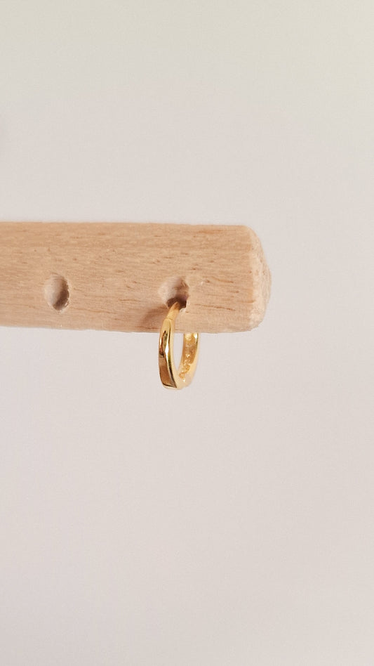 Basic goud extra smal oorbel 6mm