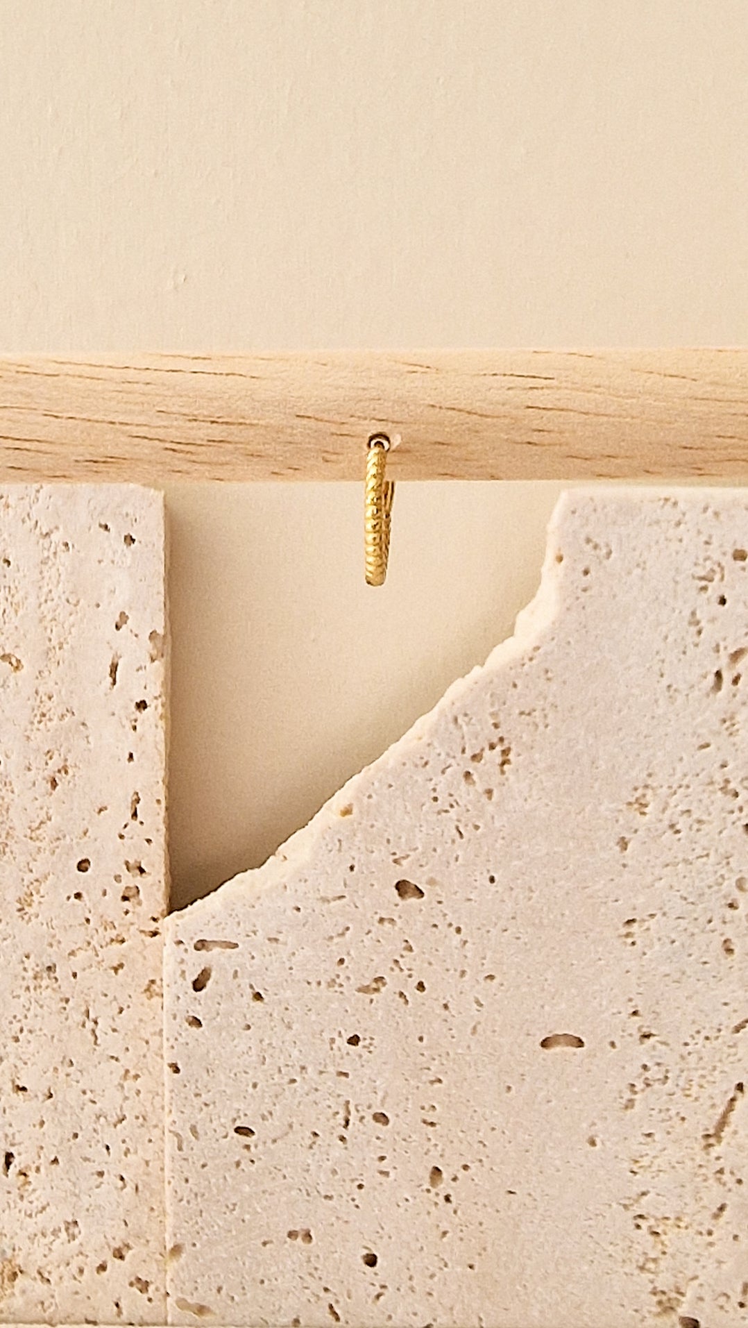 Just like rope 8mm oorbel