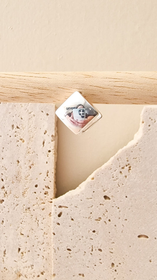 Quattro oorbel ZILVER