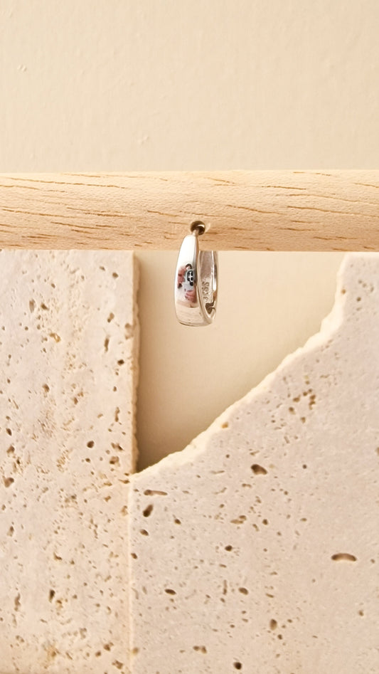 Though oorbel ZILVER