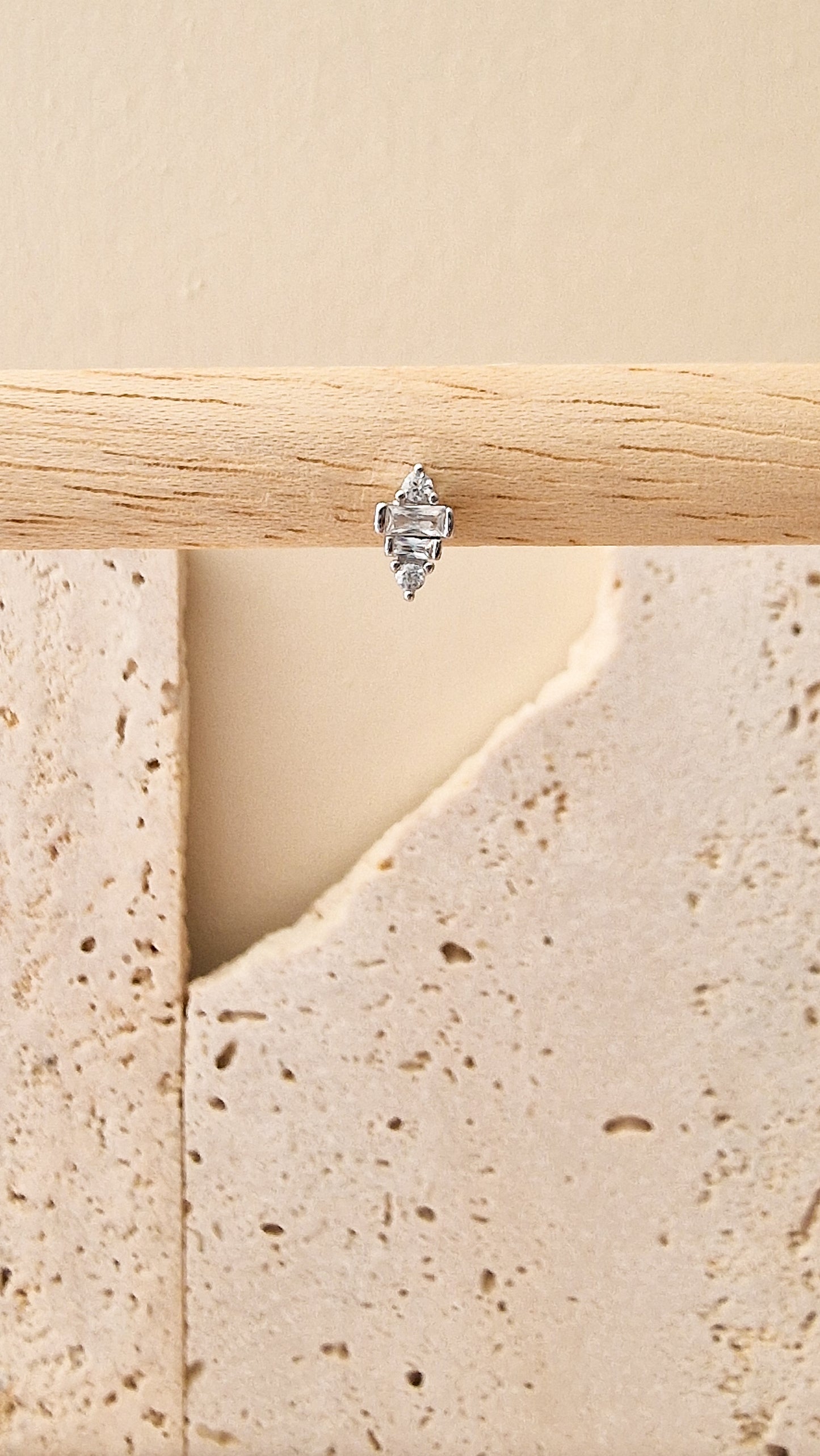 Cocoon steker Zilver