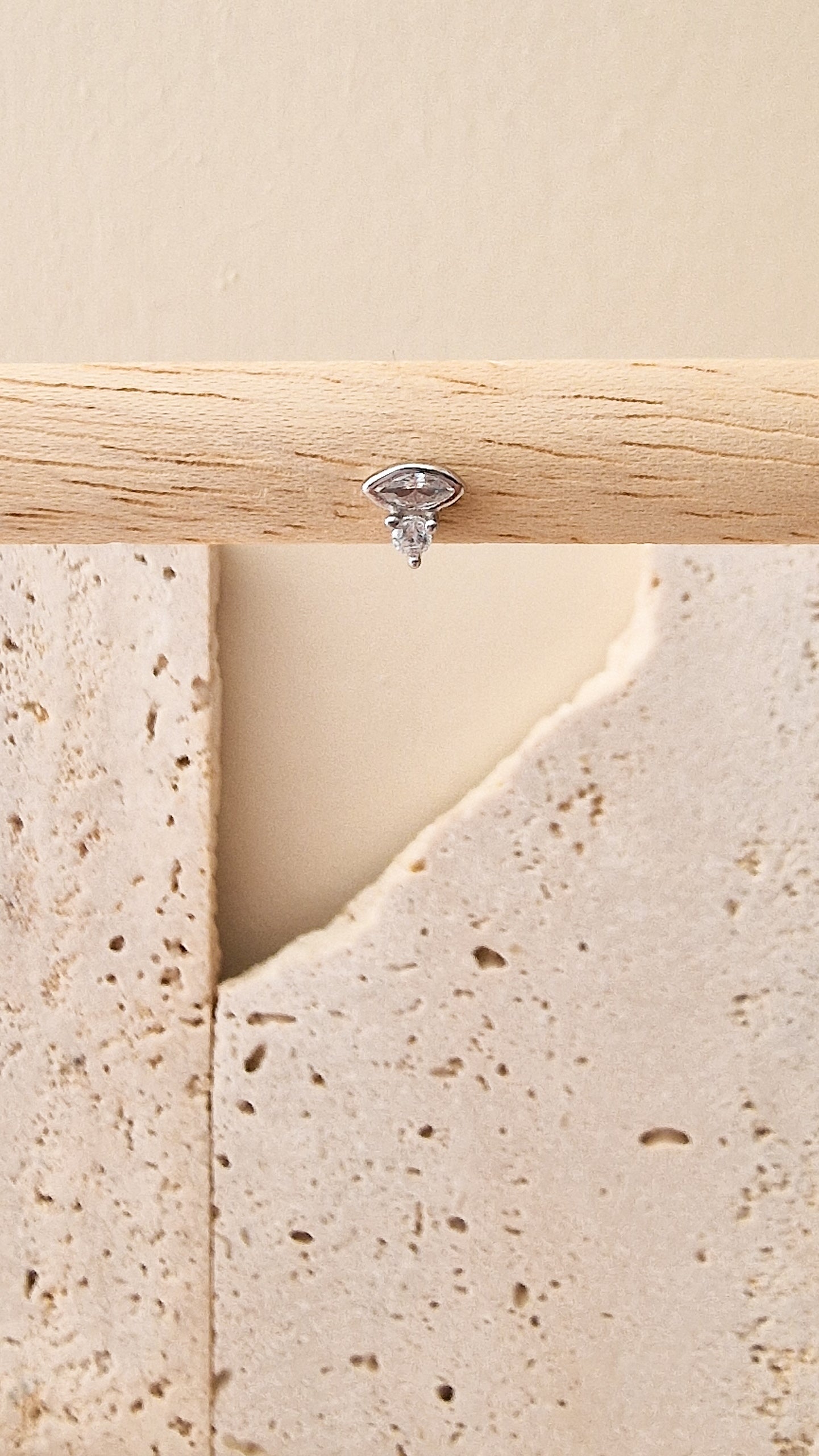 On top steker Zilver