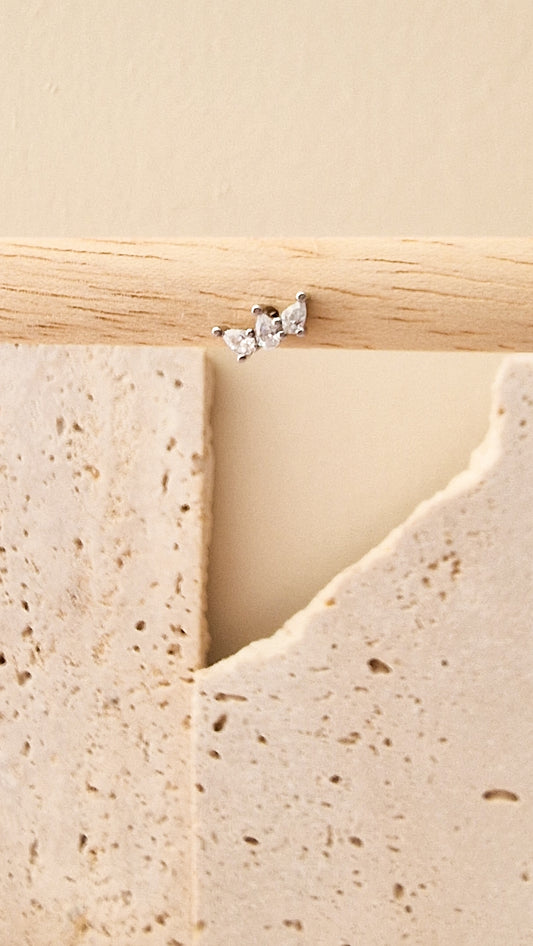 Soft wave steker Zilver