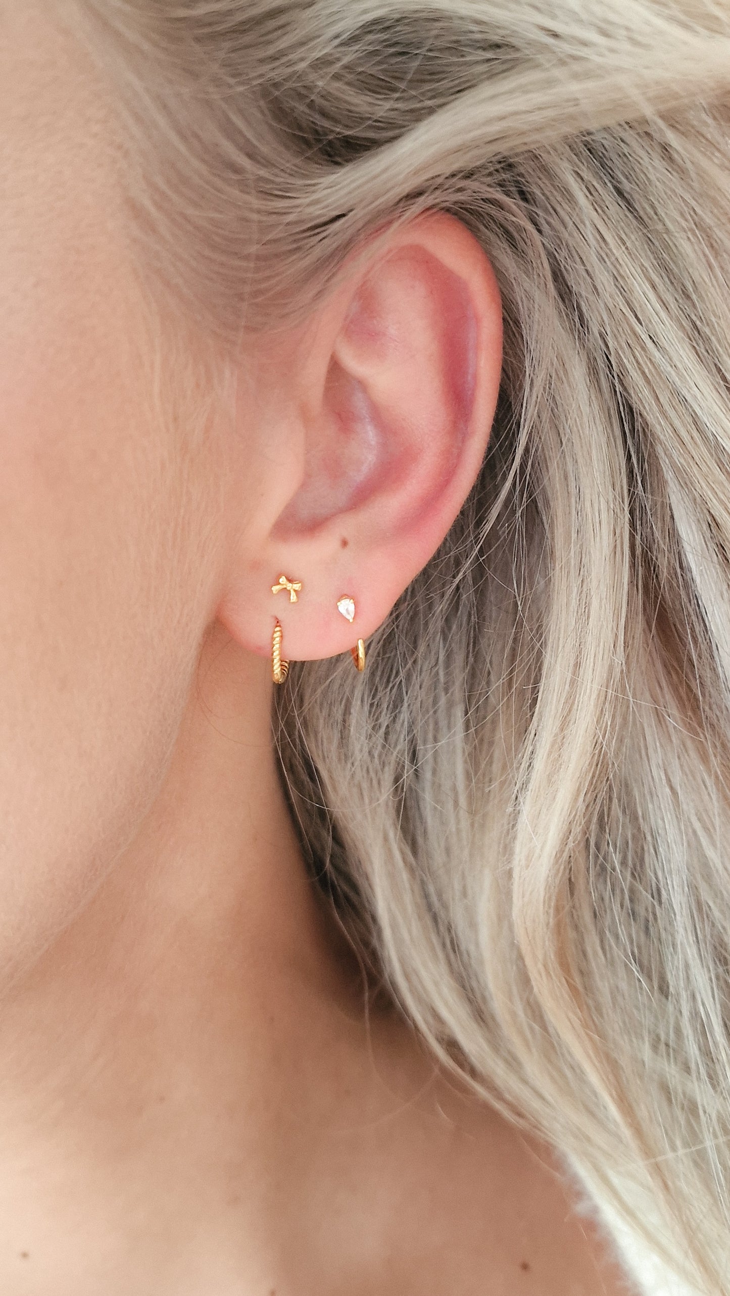 Just like rope 13mm oorbel