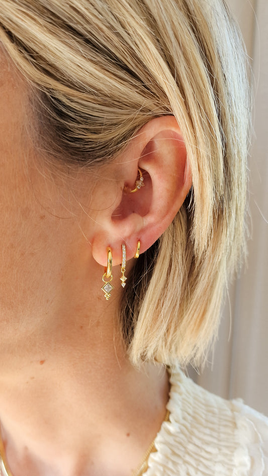 Standing here oorbel