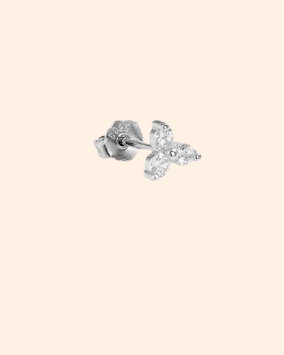 Bloom in three steker Zilver