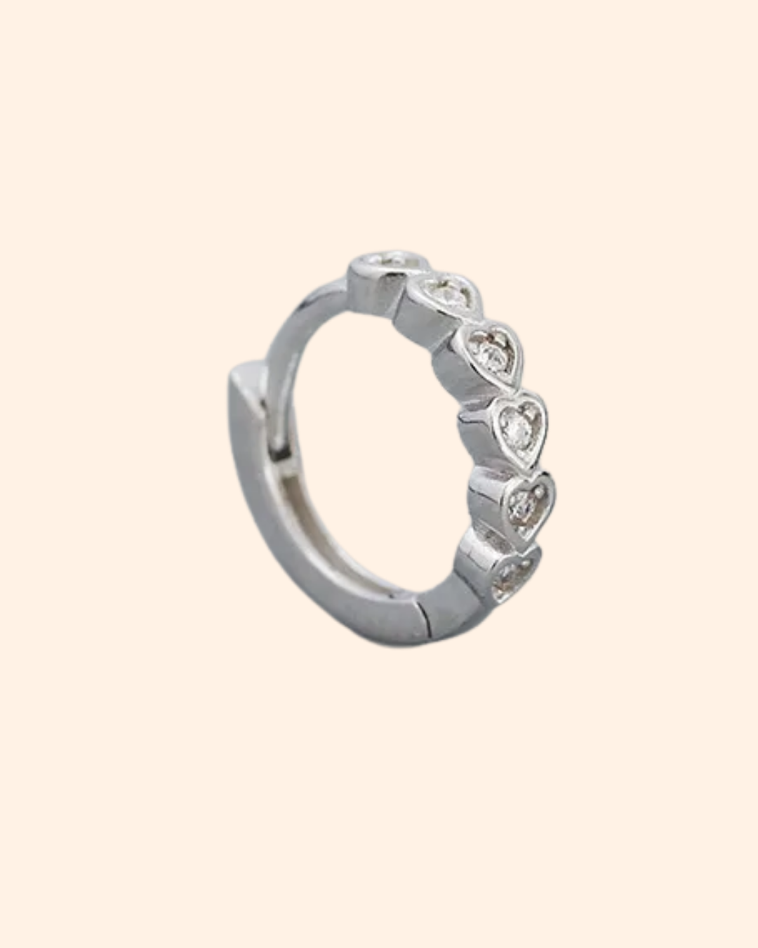 Love you lots oorbel ZILVER