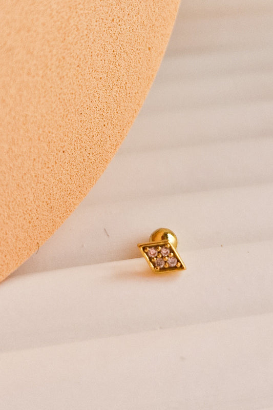 Ruit strass Piercing