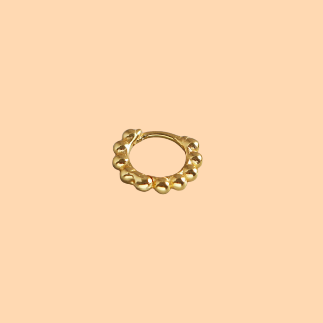 Hobble oorbel medium