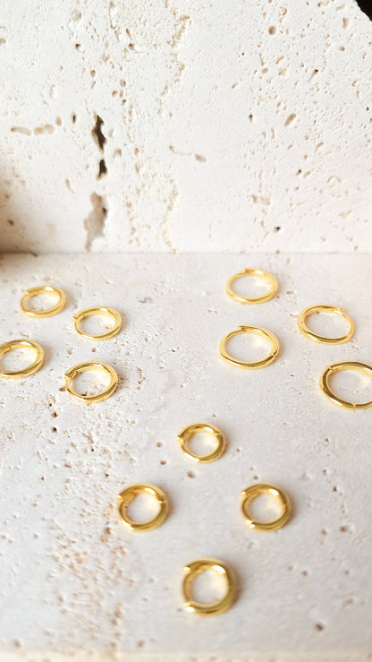 Basic goud extra smal oorbel 6mm