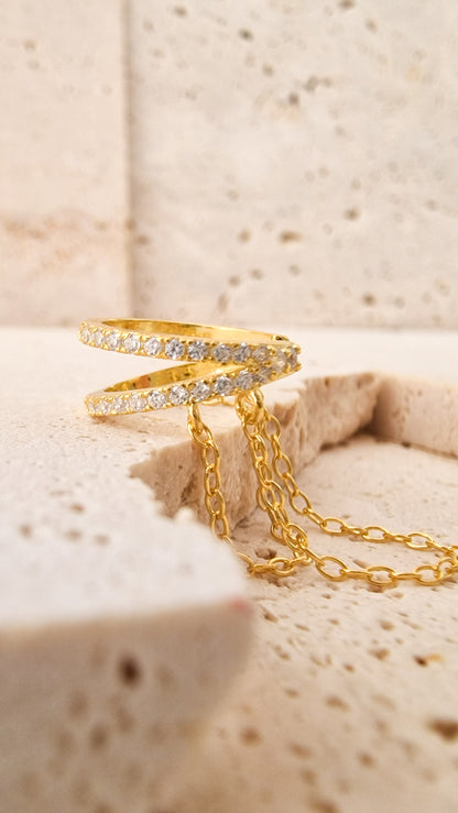 Chains earcuff