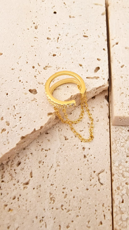 Chains earcuff