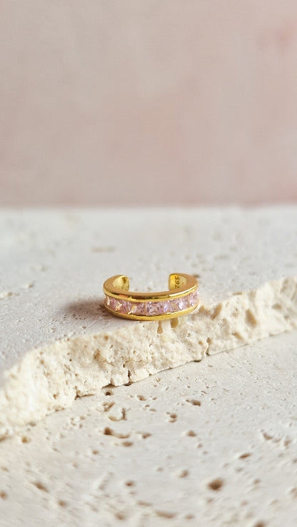 Pink earcuff