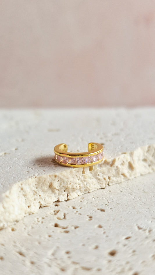 Pink earcuff