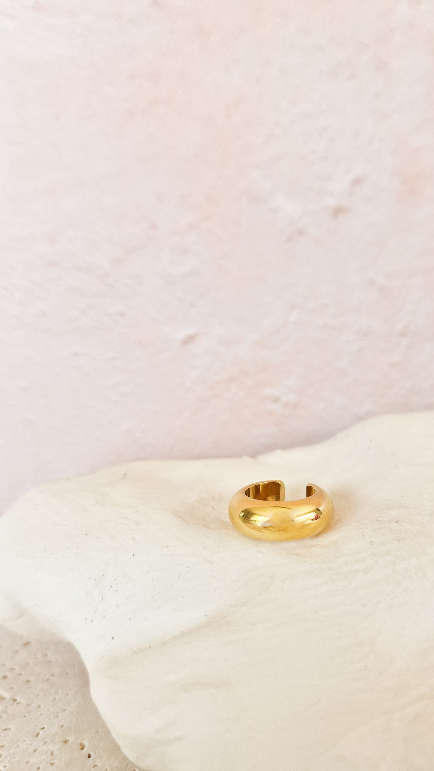 Beautifully bold ear cuff thick