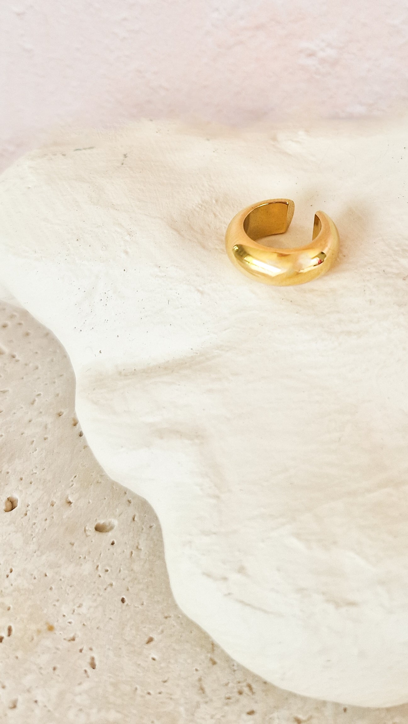 Beautifully bold ear cuff thick