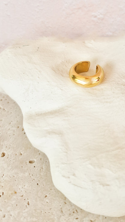 Beautifully bold ear cuff thick
