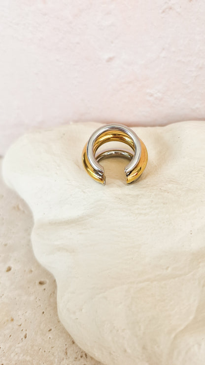 In three ear cuff