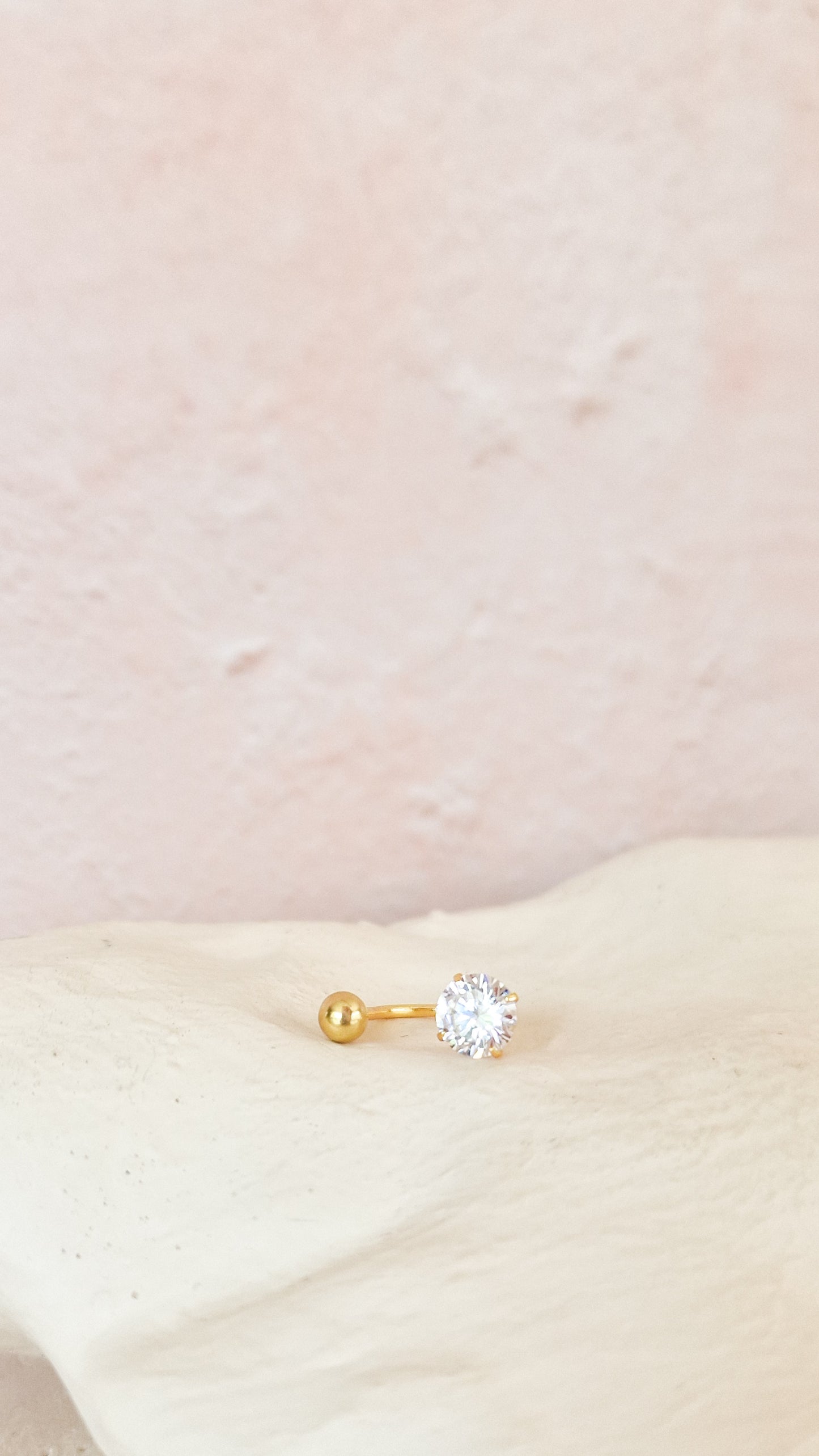 Stones and balls piercing goud