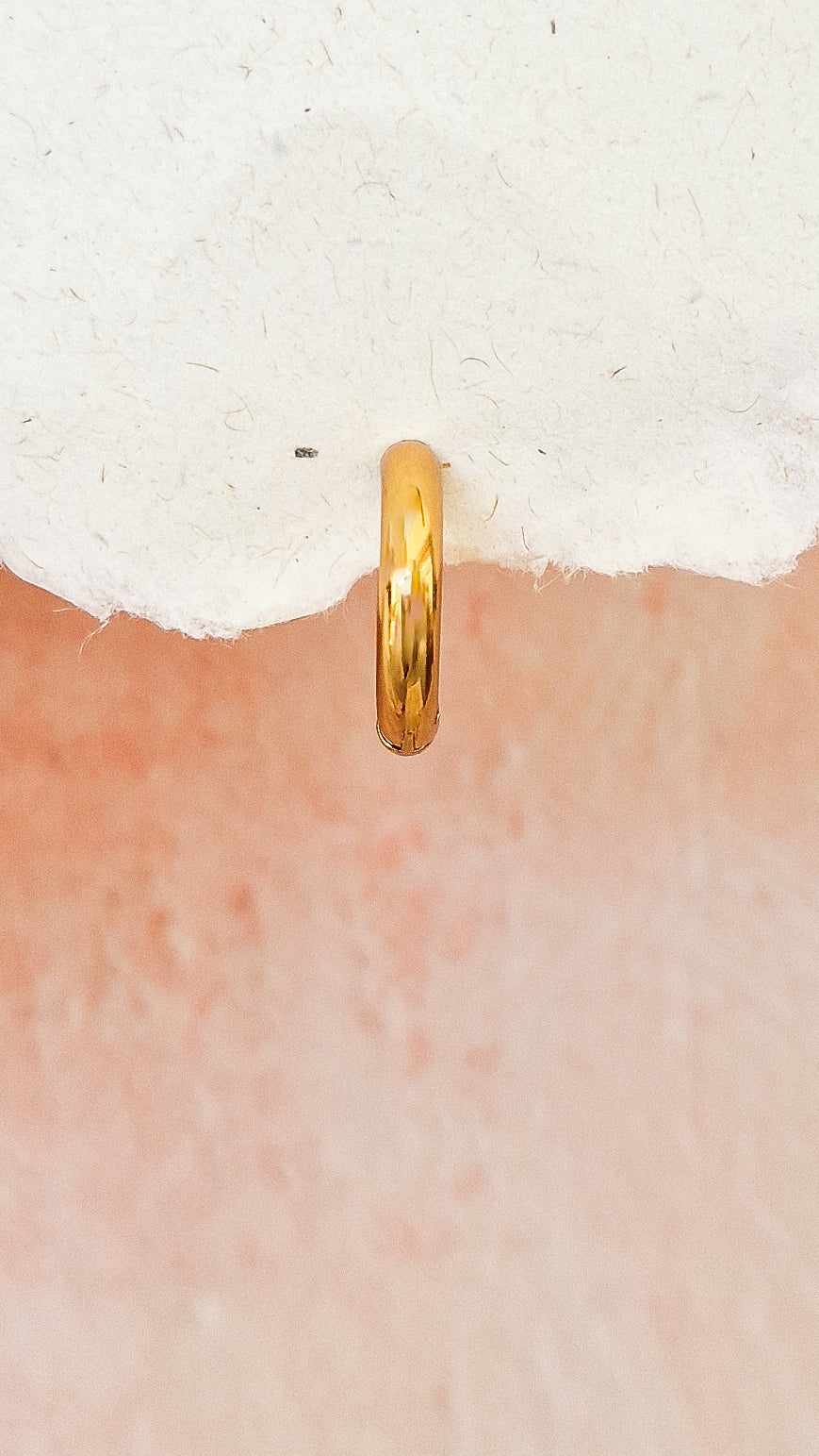 Basic rounded 11mm oorbel