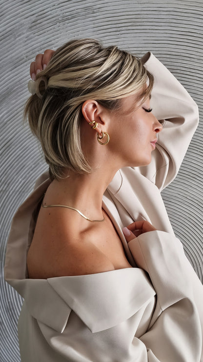 Beautifully bold ear cuff thick
