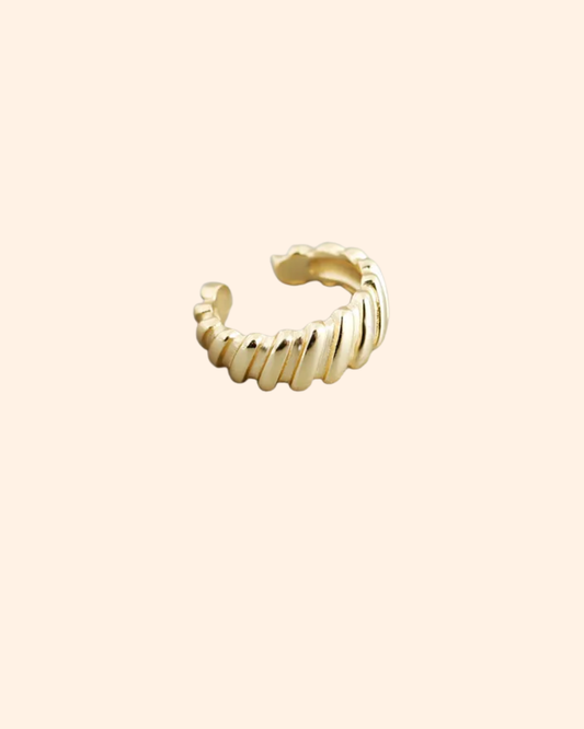 Striped earcuff