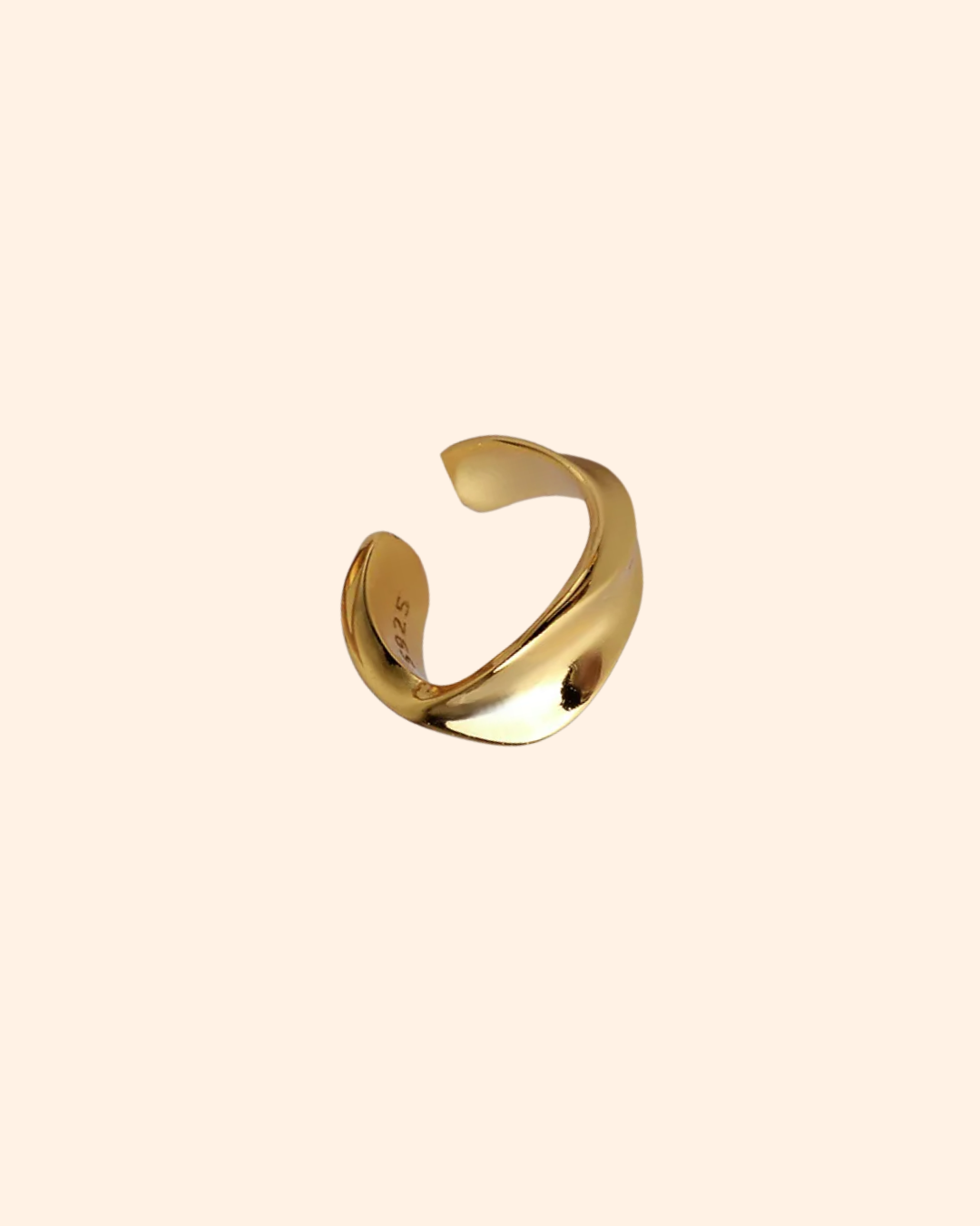 Swirl earcuff